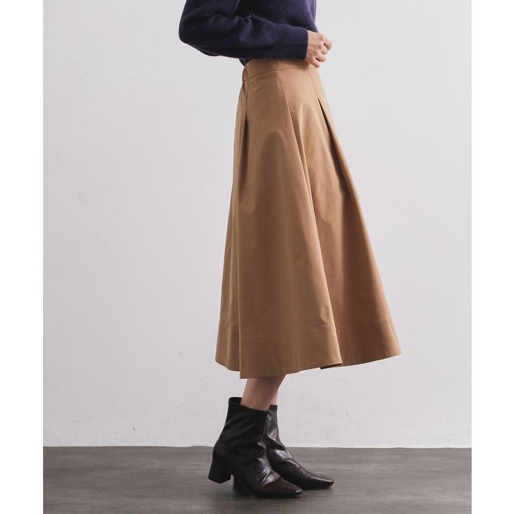タフタフレアスカート【洗濯機OK】 | OPAQUE.CLIP | 詳細画像5 