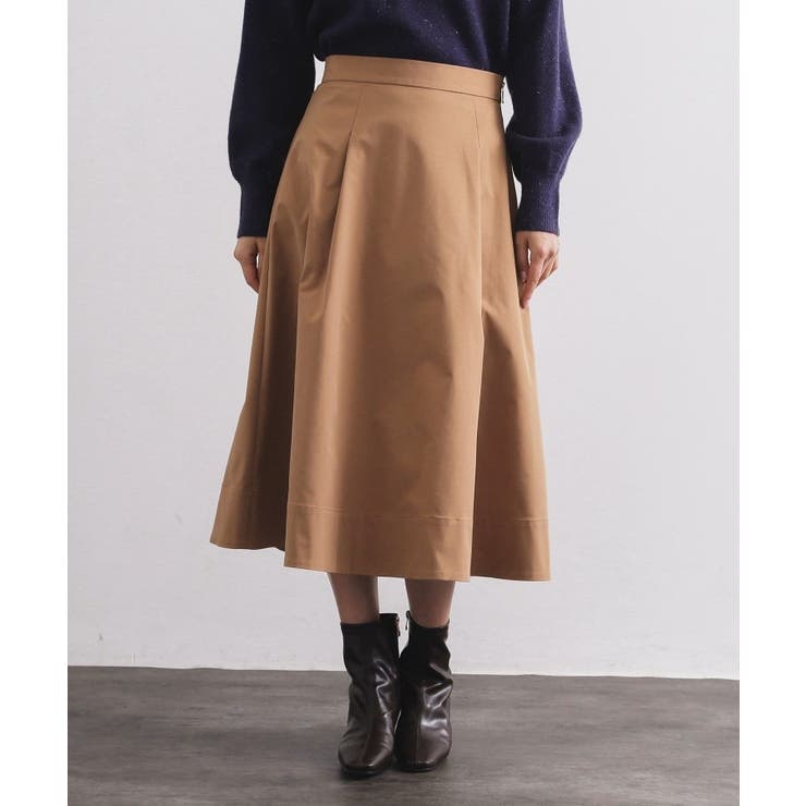 タフタフレアスカート【洗濯機OK】 | OPAQUE.CLIP | 詳細画像9 