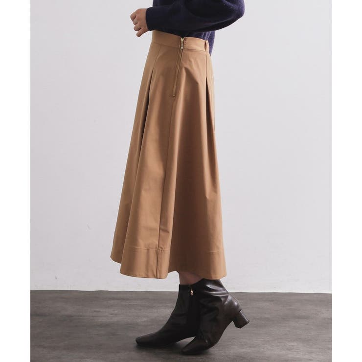 タフタフレアスカート【洗濯機OK】 | OPAQUE.CLIP | 詳細画像10 