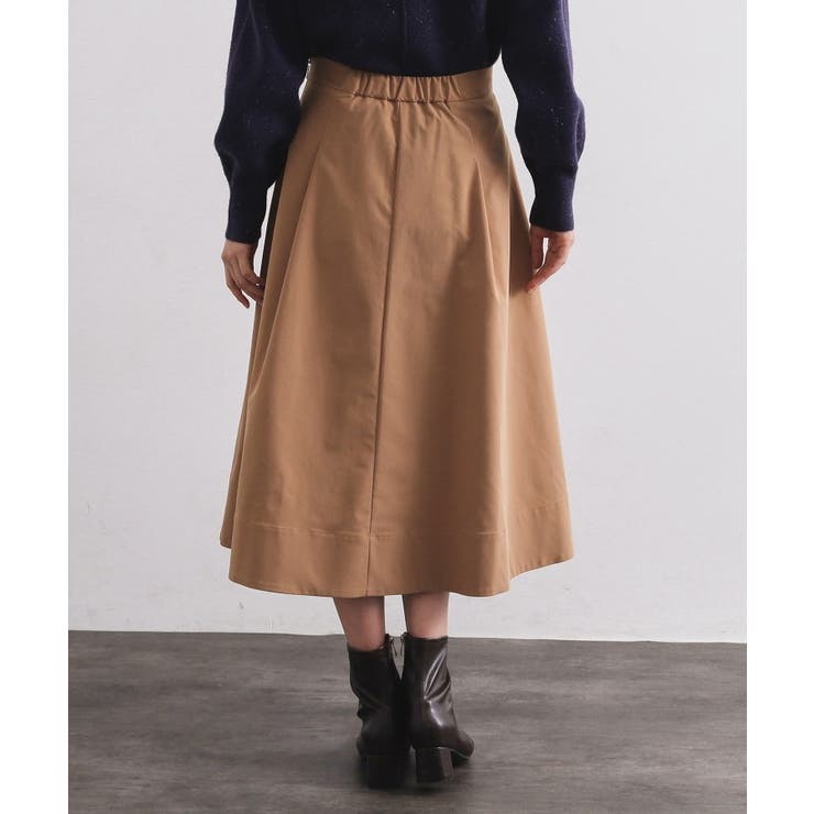 タフタフレアスカート【洗濯機OK】 | OPAQUE.CLIP | 詳細画像11 