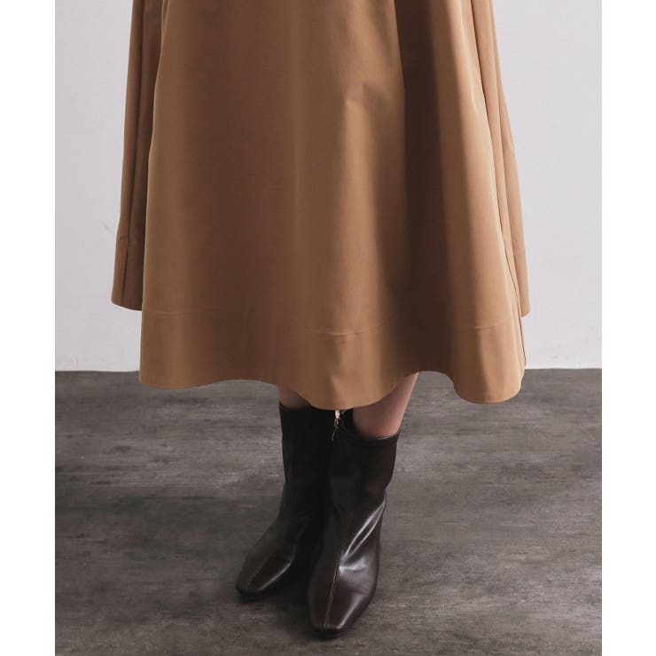 タフタフレアスカート【洗濯機OK】 | OPAQUE.CLIP | 詳細画像15 