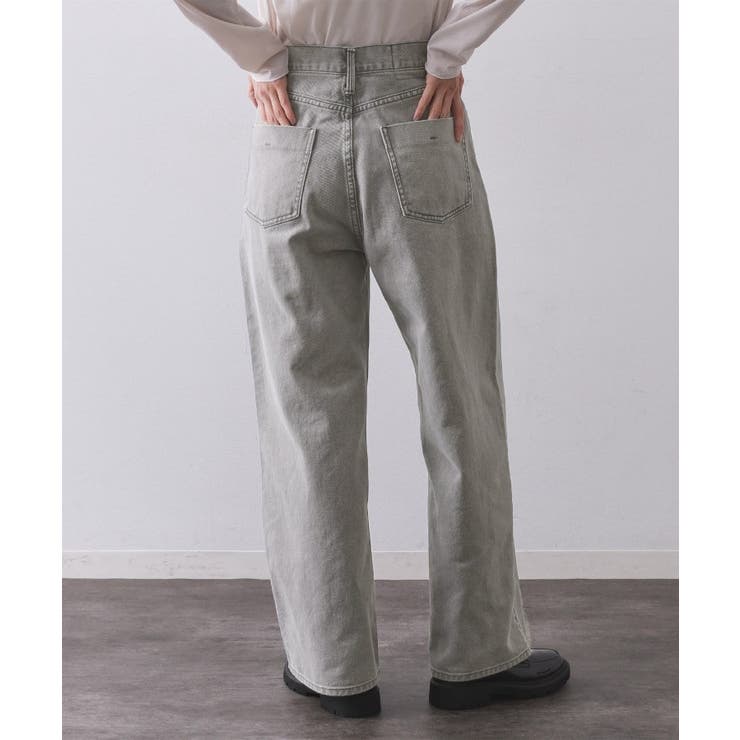 ヴィンテージカラーワイドストレートパンツ【洗濯機OK】 | OPAQUE.CLIP | 詳細画像25 