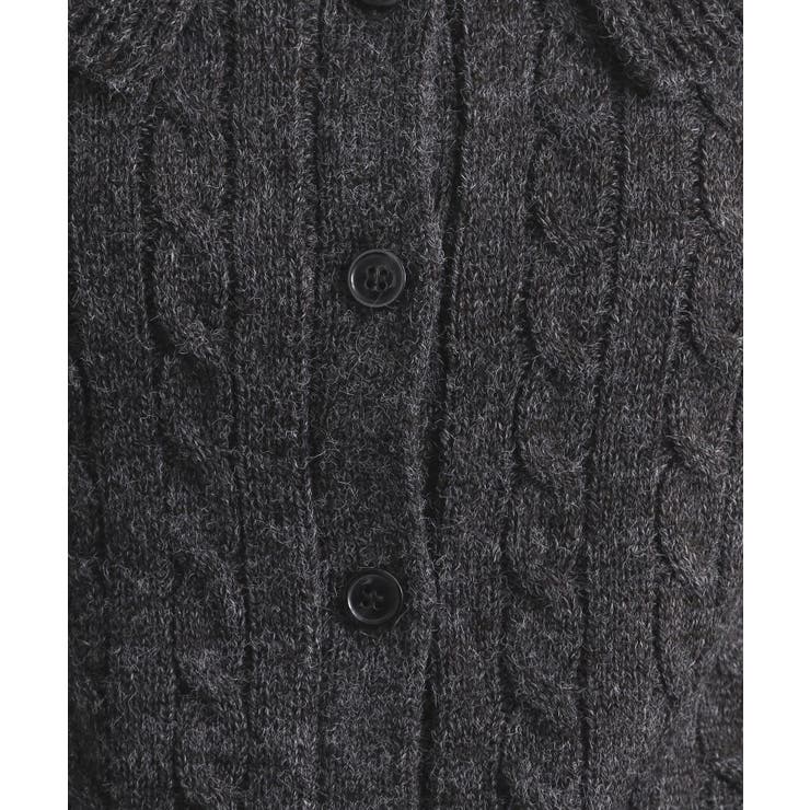 ビック襟ケーブルニット【洗濯機OK／抗ピル】 | OPAQUE.CLIP | 詳細画像8 