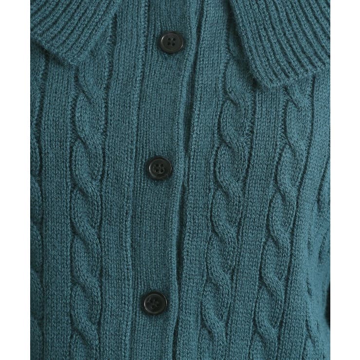 ビック襟ケーブルニット【洗濯機OK／抗ピル】 | OPAQUE.CLIP | 詳細画像12 