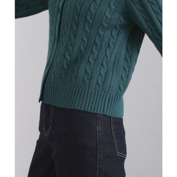 ビック襟ケーブルニット【洗濯機OK／抗ピル】 | OPAQUE.CLIP | 詳細画像18 