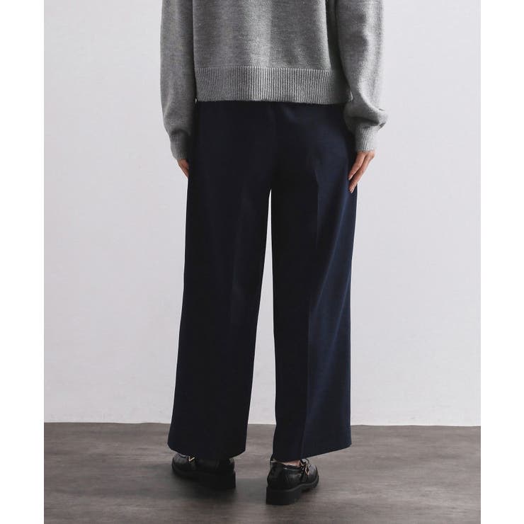 カルゼタックワイドパンツ【洗濯機OK】 | OPAQUE.CLIP | 詳細画像5 