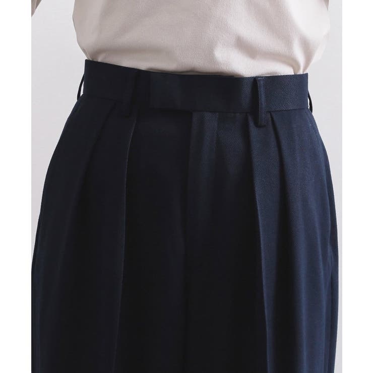 カルゼタックワイドパンツ【洗濯機OK】 | OPAQUE.CLIP | 詳細画像12 