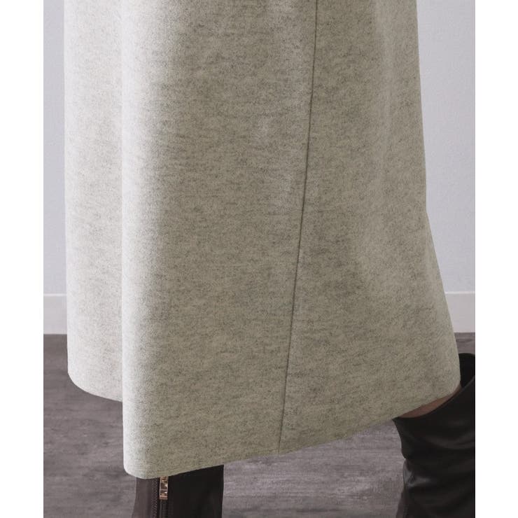 ストレッチメルトンキーネックワンピ【洗濯機OK】 | OPAQUE.CLIP | 詳細画像15 