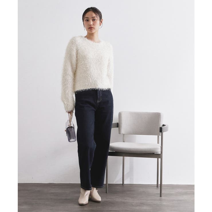 シャギーラメニット【洗濯機OK】 | OPAQUE.CLIP | 詳細画像2 