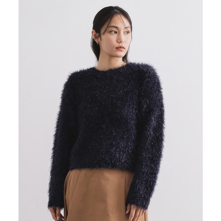 シャギーラメニット【洗濯機OK】 | OPAQUE.CLIP | 詳細画像13 