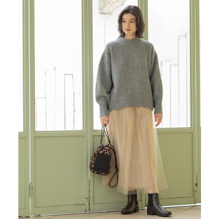 チュールイージーギャザースカート【洗濯機OK】 | OPAQUE.CLIP | 詳細画像19 