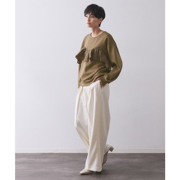 フリルドッキングトップス【洗濯機OK】 | OPAQUE.CLIP | 詳細画像7 