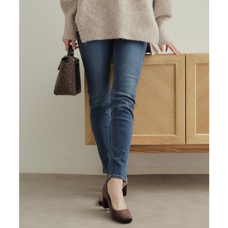 《SS-LLsize》ライクラストレッチスキニーデニムパンツ【洗濯機洗い可】 | OPAQUE.CLIP | 詳細画像27 