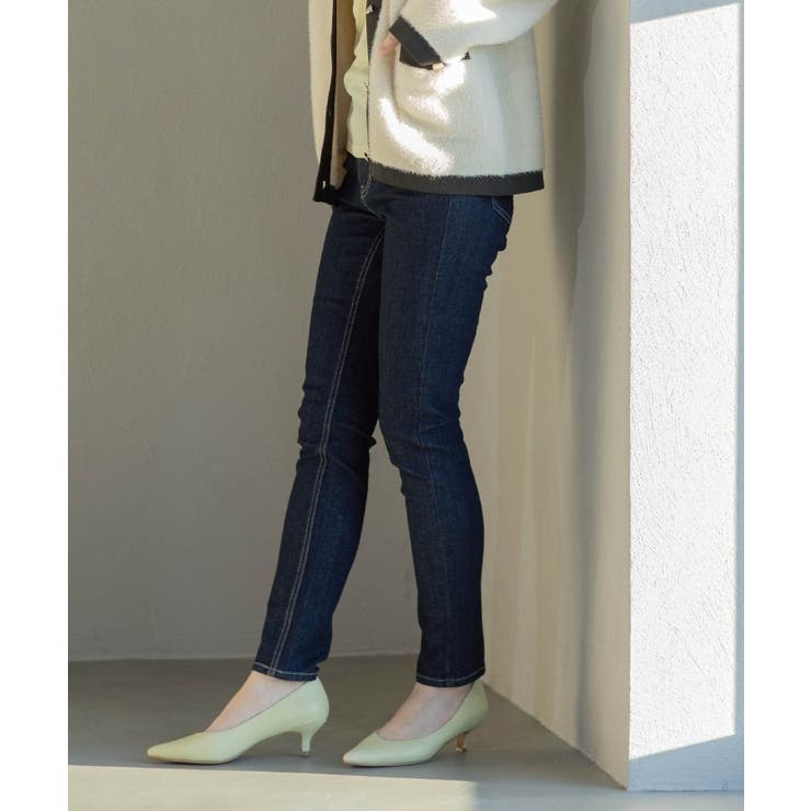 《SS-LLsize》ライクラストレッチスキニーデニムパンツ【洗濯機洗い可】 | OPAQUE.CLIP | 詳細画像14 