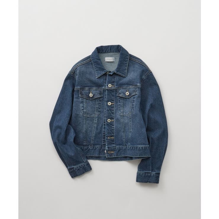 M'SGRACY コンパクトデニムジャケット フリル ストレッチ 麻混 2025年最新】M'S GRACY レディース Gジャン・デニムジャケット