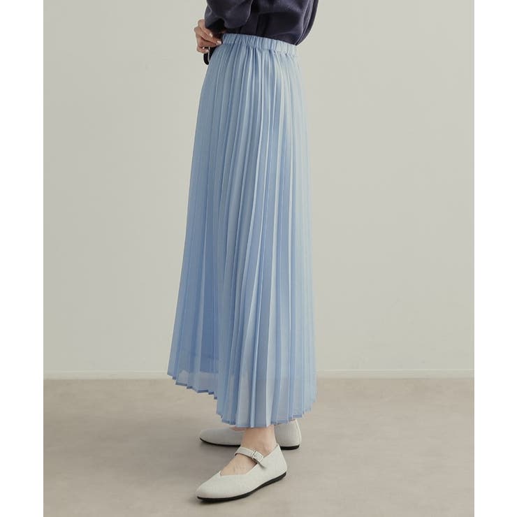 《通勤・セレモニー対応》シアーローンプリーツスカート【洗濯機洗い可】 | OPAQUE.CLIP | 詳細画像29 