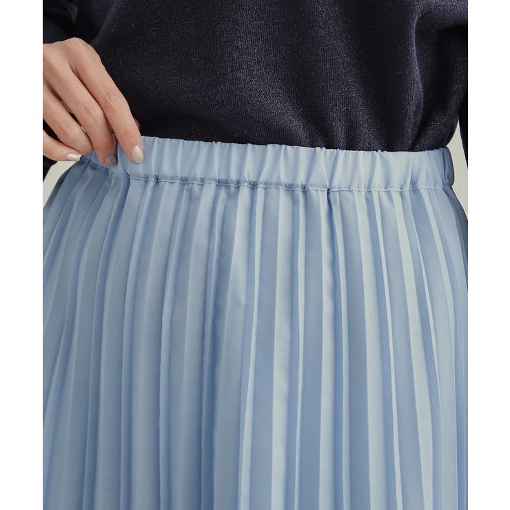 《通勤・セレモニー対応》シアーローンプリーツスカート【洗濯機洗い可】 | OPAQUE.CLIP | 詳細画像31 