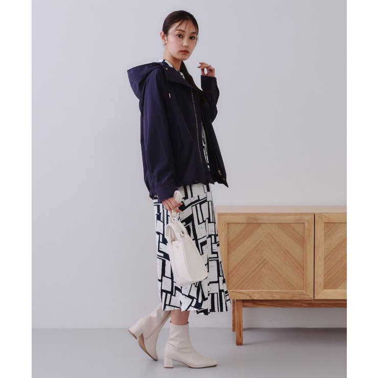 《SS-LLsize》撥水フードブルゾン【洗濯機洗い可/花粉対応】 | OPAQUE.CLIP | 詳細画像38 