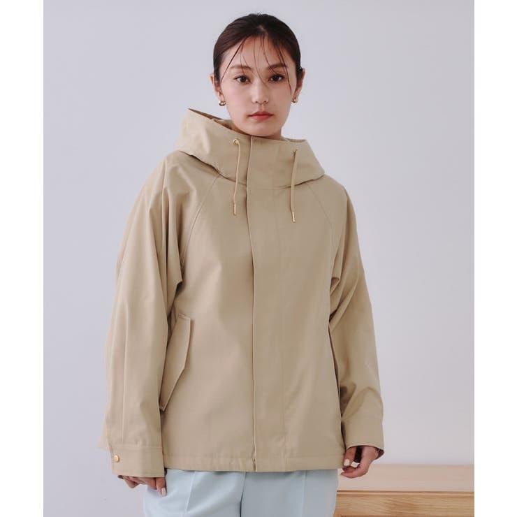 《SS-LLsize》撥水フードブルゾン【洗濯機洗い可/花粉対応】 | OPAQUE.CLIP | 詳細画像41 