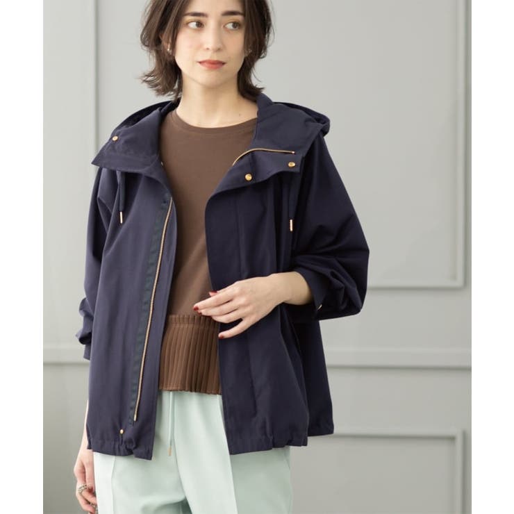 《SS-LLsize》撥水フードブルゾン【洗濯機洗い可/花粉対応】 | OPAQUE.CLIP | 詳細画像17 