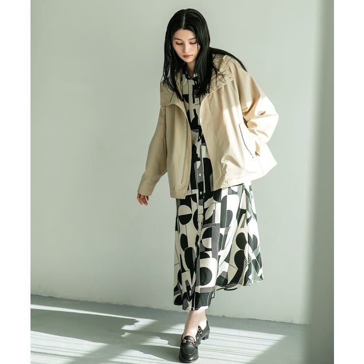 《SS-LLsize》撥水フードブルゾン【洗濯機洗い可/花粉対応】 | OPAQUE.CLIP | 詳細画像23 