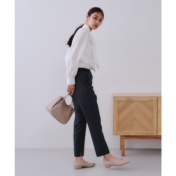 《S-LLsize》ハイストレッチイージースティックパンツ【洗濯機洗い可】 | OPAQUE.CLIP | 詳細画像38 