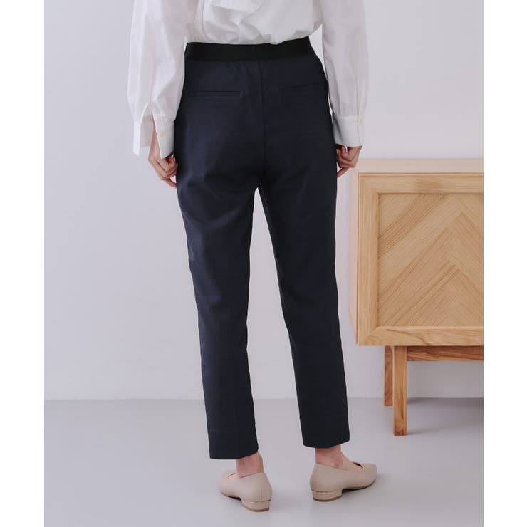 《S-LLsize》ハイストレッチイージースティックパンツ【洗濯機洗い可】 | OPAQUE.CLIP | 詳細画像43 