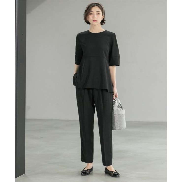 《6色展開 丈が選べる》美脚イージーテーパードパンツ セットアップ対応【ストレッ… | OPAQUE.CLIP | 詳細画像1 