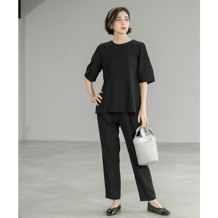 《6色展開 丈が選べる》美脚イージーテーパードパンツ セットアップ対応【ストレッ… | OPAQUE.CLIP | 詳細画像6 