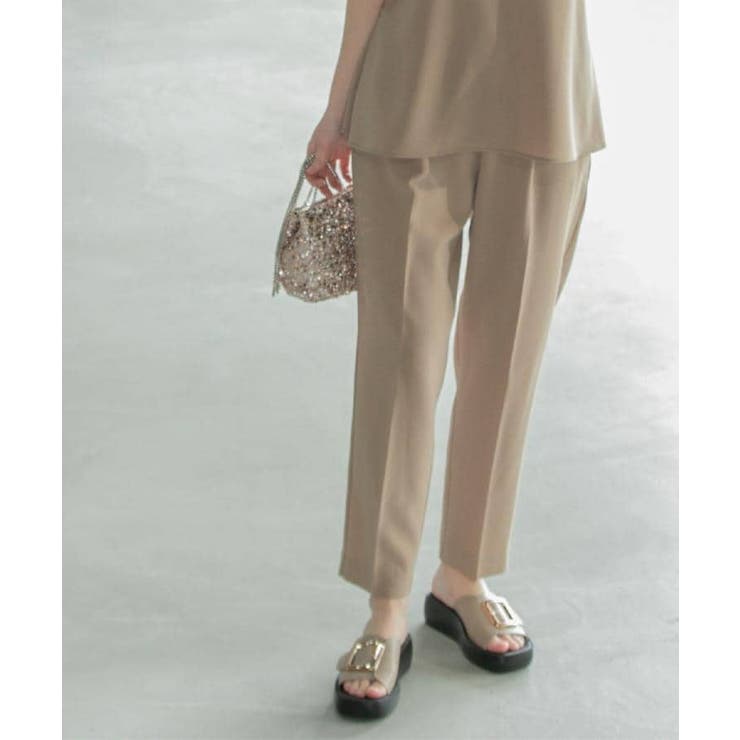 《6色展開 丈が選べる》美脚イージーテーパードパンツ セットアップ対応【ストレッ… | OPAQUE.CLIP | 詳細画像30 