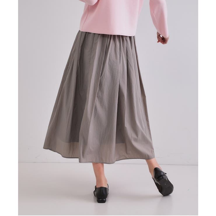 シアーヴィンテージイージーフレアスカート【洗濯機洗い可】 | OPAQUE.CLIP | 詳細画像30 