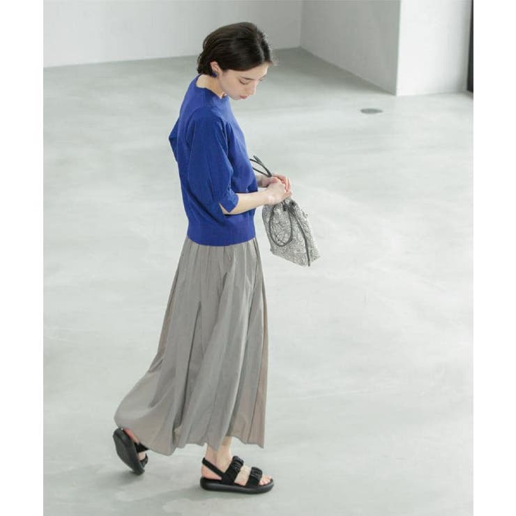 シアーヴィンテージイージーフレアスカート【洗濯機洗い可】 | OPAQUE.CLIP | 詳細画像22 