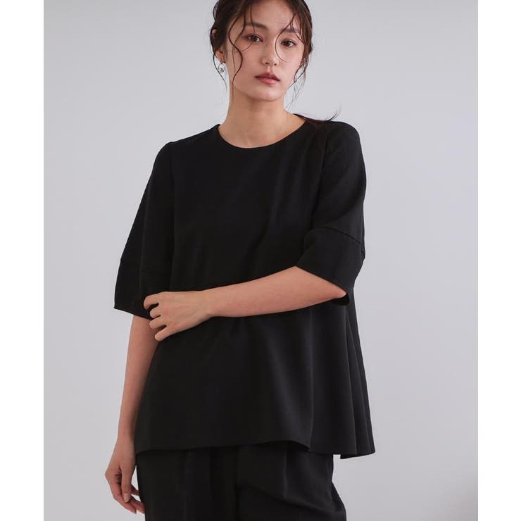 ストレッチペプラムブラウス セットアップ対応 | OPAQUE.CLIP | 詳細画像37 