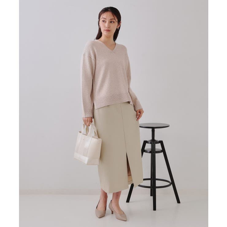 ラメナロースカート【洗濯機洗い可】 | OPAQUE.CLIP | 詳細画像8 