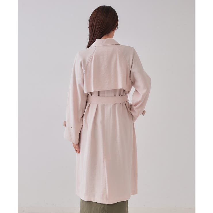 《大人百花掲載》リラクシートレンチコート【洗える】 | OPAQUE.CLIP | 詳細画像15 