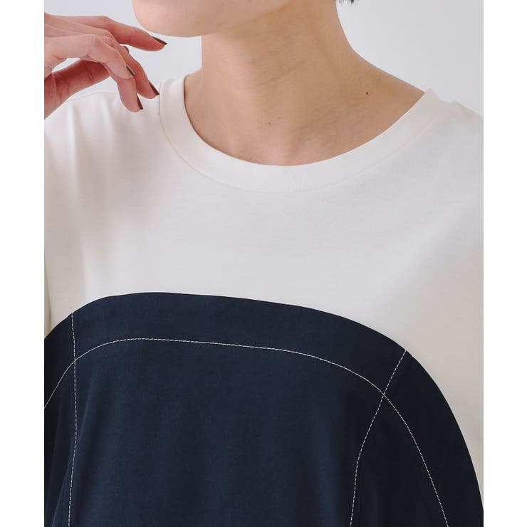 ビスチェドッキングワンピース【洗濯機洗い可】 | OPAQUE.CLIP | 詳細画像12 