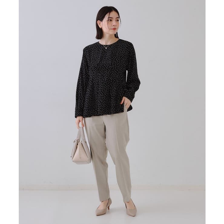 美脚ストレッチテーパードパンツ【洗濯機洗い可】 | OPAQUE.CLIP | 詳細画像25 