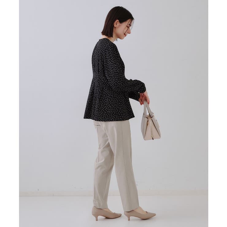 美脚ストレッチテーパードパンツ【洗濯機洗い可】 | OPAQUE.CLIP | 詳細画像26 