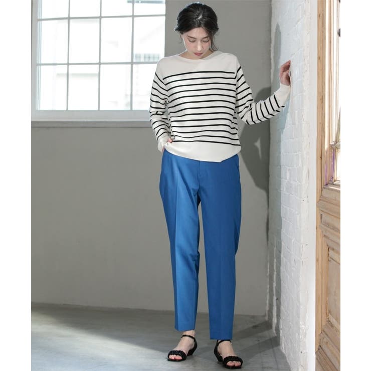 美脚ストレッチテーパードパンツ【洗濯機洗い可】 | OPAQUE.CLIP | 詳細画像20 