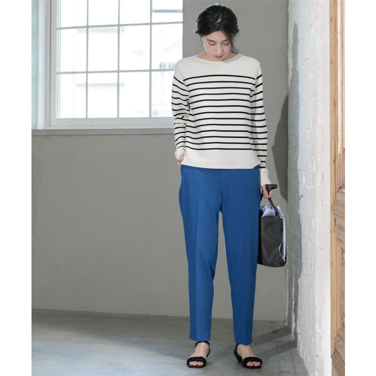 美脚ストレッチテーパードパンツ【洗濯機洗い可】 | OPAQUE.CLIP | 詳細画像22 