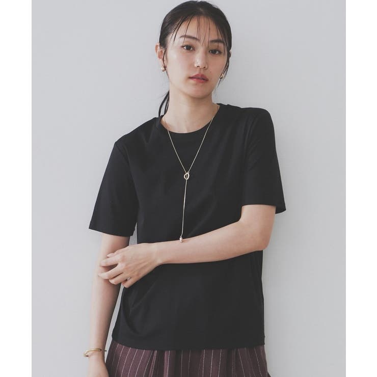 《5色展開 SS LLサイズ》ベーシッククルーネックTシャツ【接触冷感 | OPAQUE.CLIP | 詳細画像52 