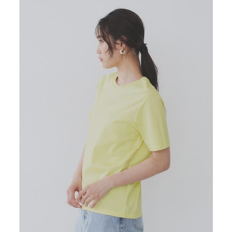 《5色展開 SS LLサイズ》ベーシッククルーネックTシャツ【接触冷感 | OPAQUE.CLIP | 詳細画像67 