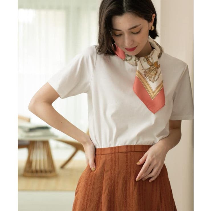《5色展開 SS LLサイズ》ベーシッククルーネックTシャツ【接触冷感 | OPAQUE.CLIP | 詳細画像11 