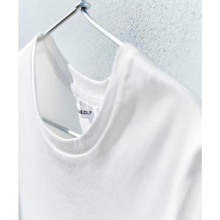 《5色展開 SS LLサイズ》ベーシッククルーネックTシャツ【接触冷感 | OPAQUE.CLIP | 詳細画像9 