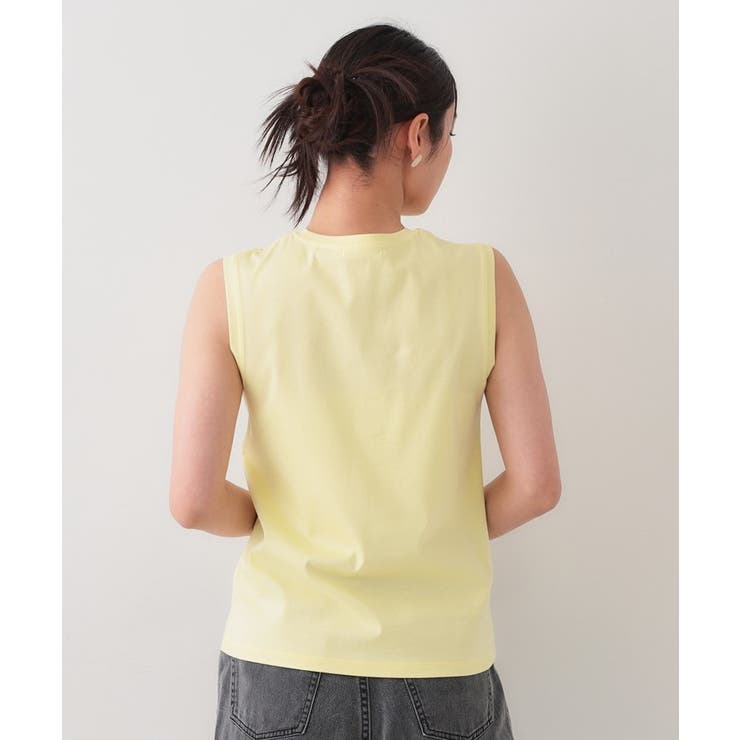 《5色展開》ベーシックノースリーブトップス【接触冷感/洗濯機洗い可】 | OPAQUE.CLIP | 詳細画像30 