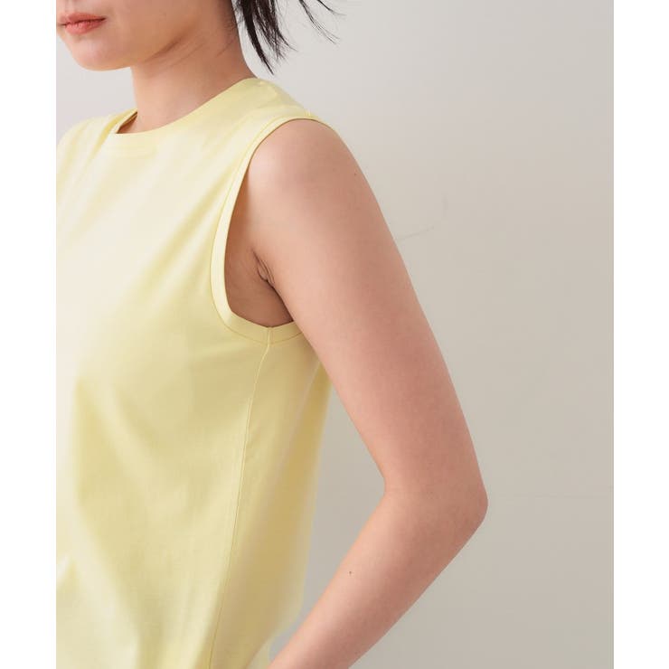 《5色展開》ベーシックノースリーブトップス【接触冷感/洗濯機洗い可】 | OPAQUE.CLIP | 詳細画像32 