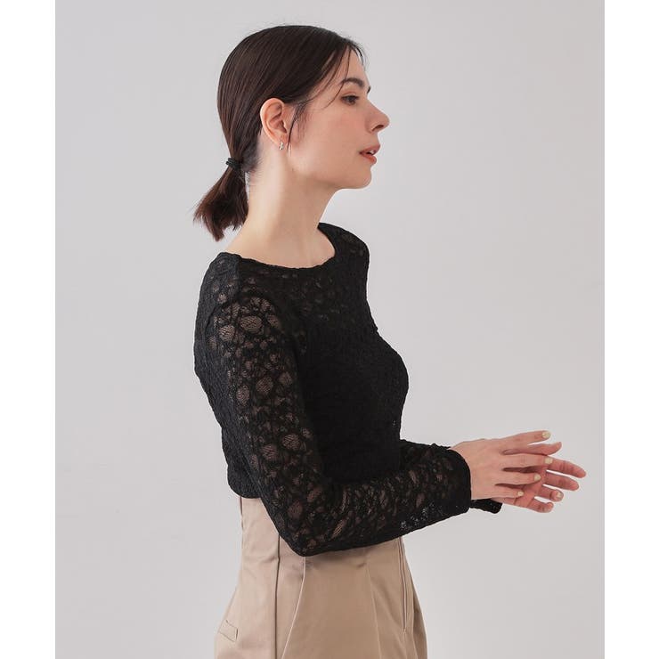 シアーレーストップス【洗濯機洗い可】 | OPAQUE.CLIP | 詳細画像9 