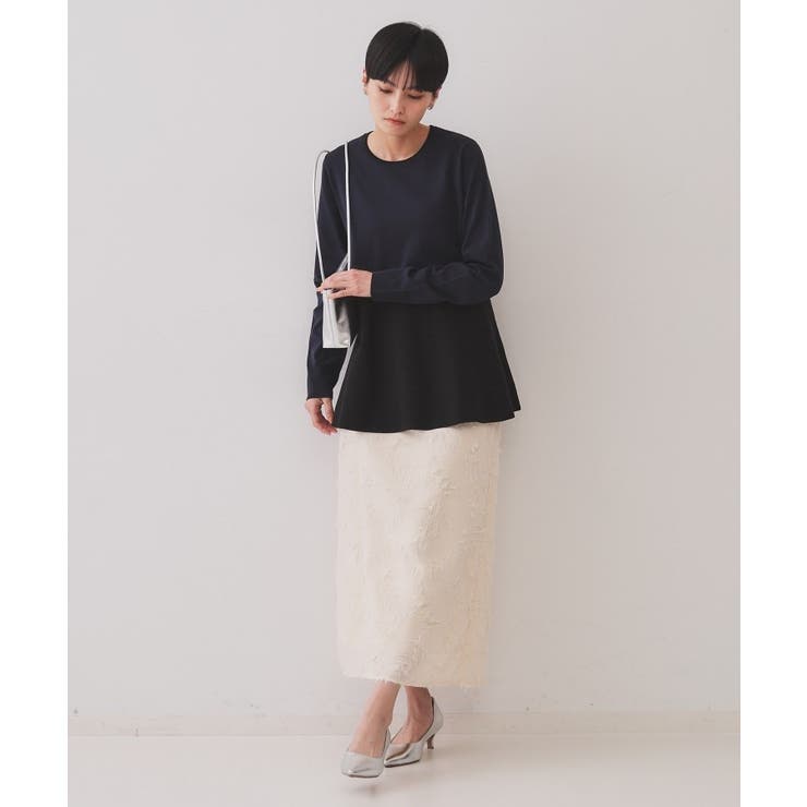 フリンジジャーカードナロースカート【洗える】 | OPAQUE.CLIP | 詳細画像2 