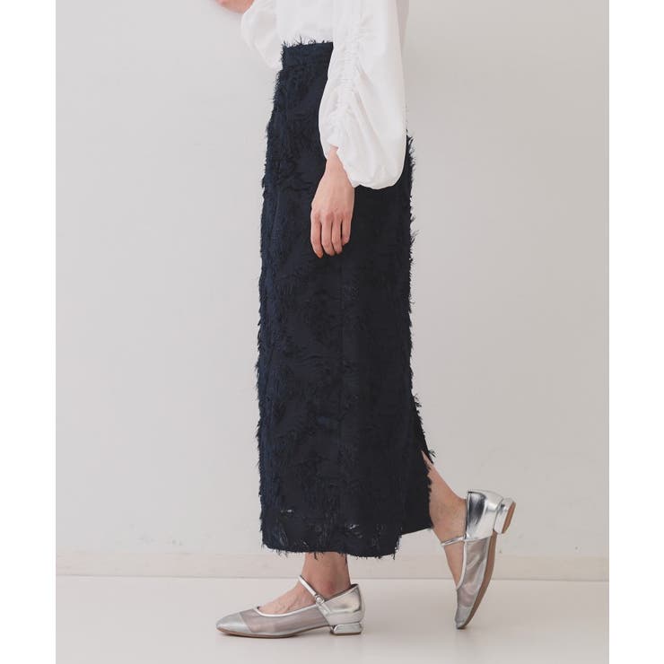 フリンジジャーカードナロースカート【洗える】 | OPAQUE.CLIP | 詳細画像14 