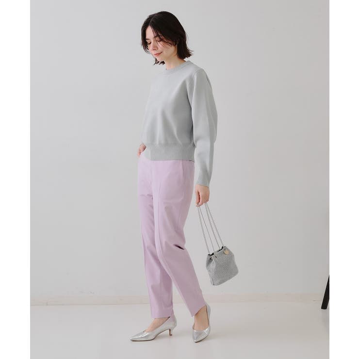 ラメボリュームスリーブニット【洗濯機洗い可】 | OPAQUE.CLIP | 詳細画像3 